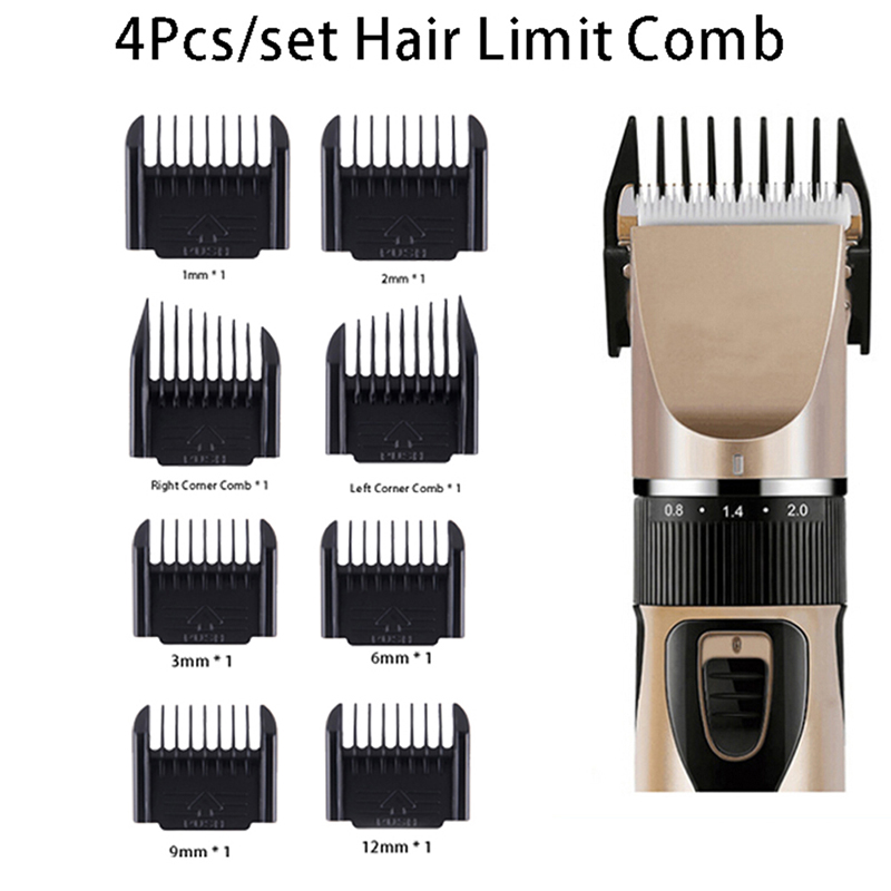 Mens Grooming Kit Gift Set - مجموعة أمشاط تصفيف الشعر 4 قطع،