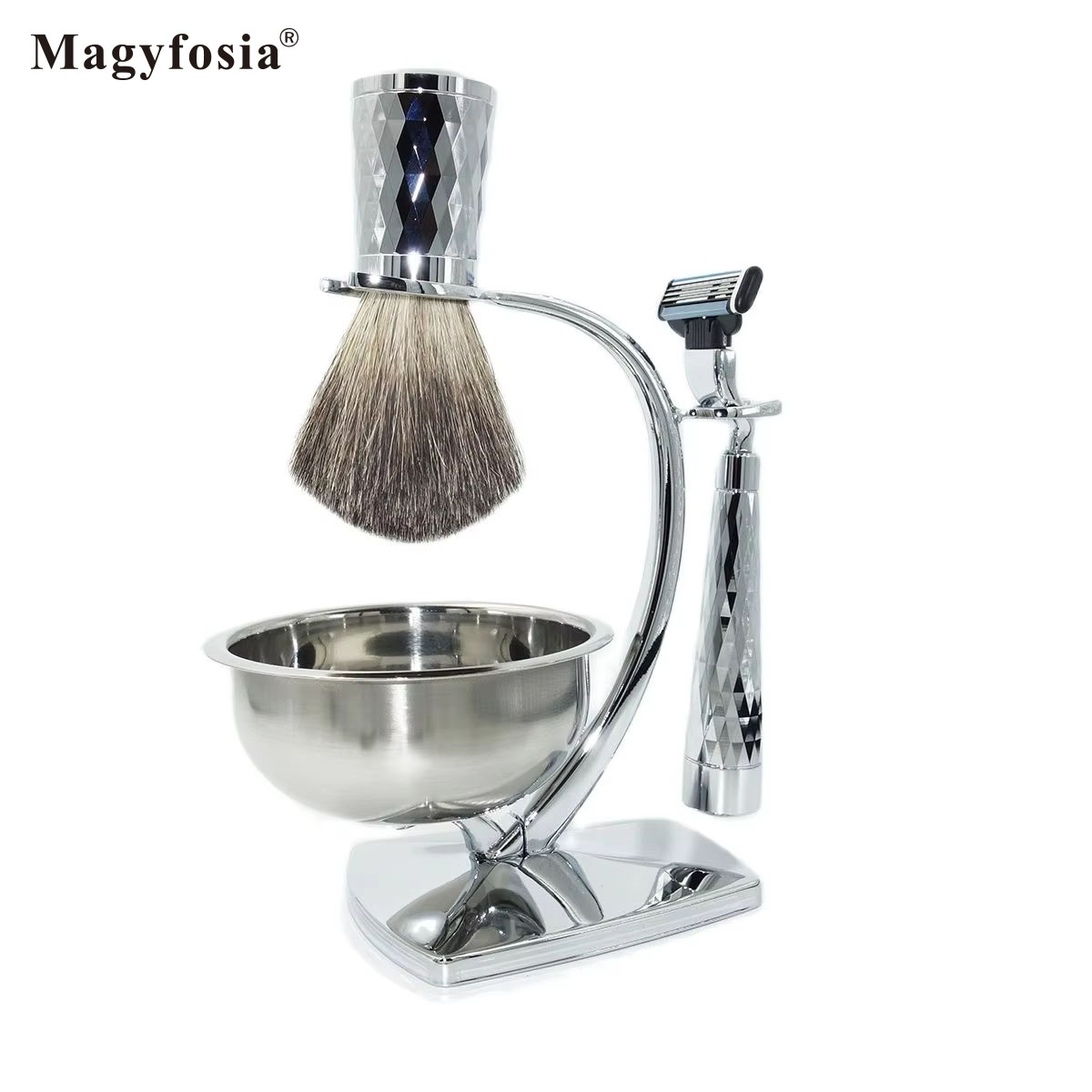 Mens Grooming Kit Gift Set - Magyfosia جديد لامعة وميض الرجال دليل