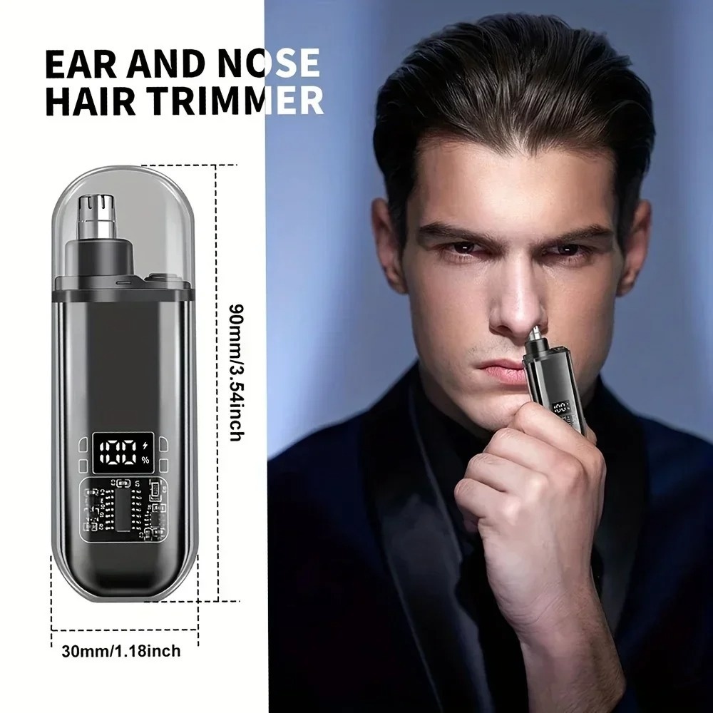 ماكينة تشذيب شعر الأنف والأذن  - مراجعة Men'S Grooming Facial وسعره