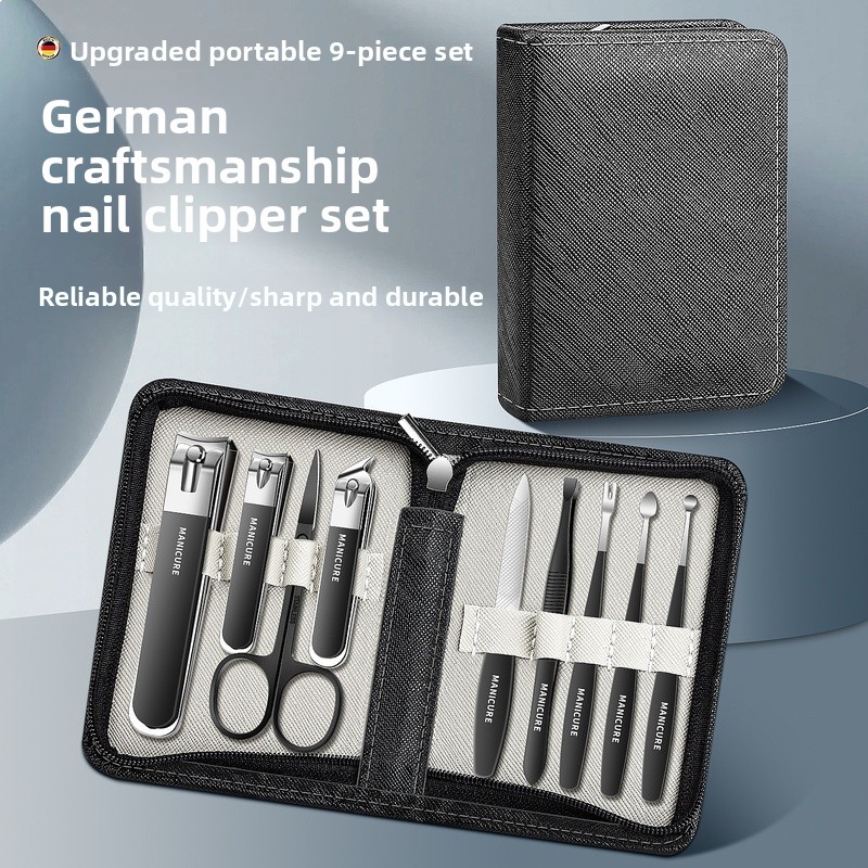 مجموعة مقصات أظافر من الفولاذ  - مراجعة Mens Grooming Kit Gift Set وسعره