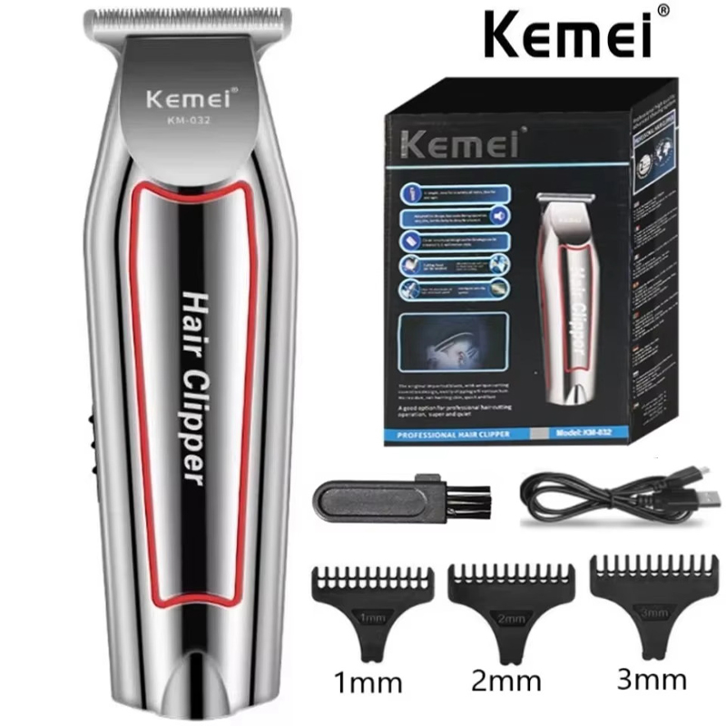 ماكينة حلاقة كهربائية Kemei KM - مراجعة Men'S Grooming Boxes وسعره