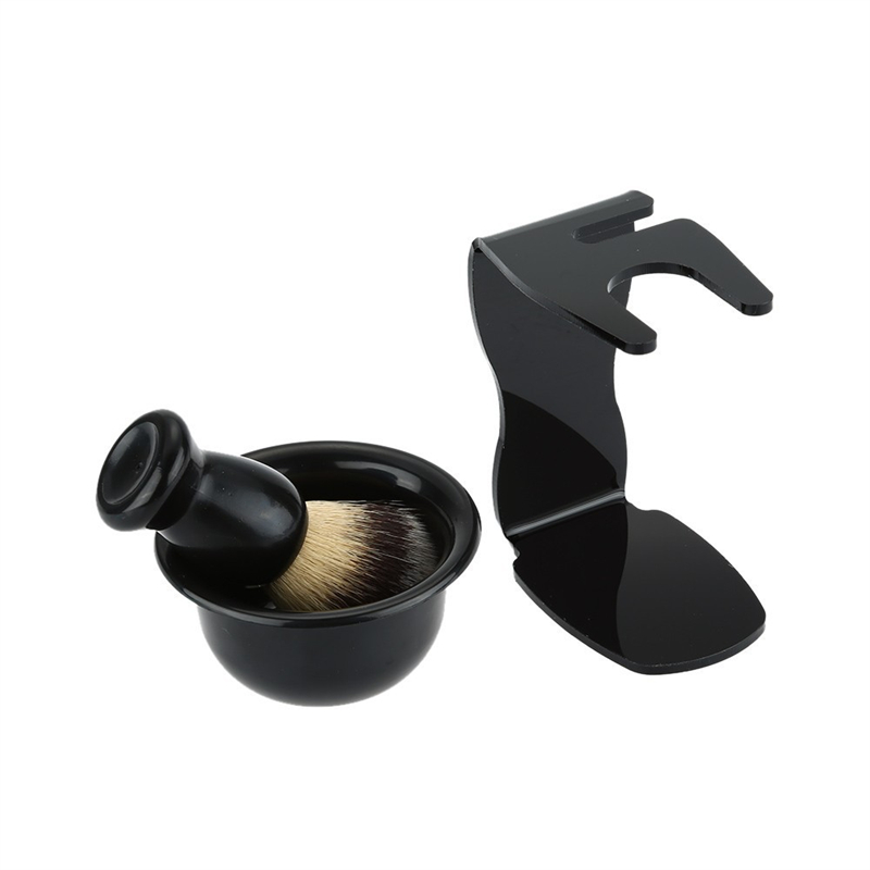 فرشاة حلاقة ووعاء مع حامل أكري - مراجعة Men'S Grooming Facial وسعره
