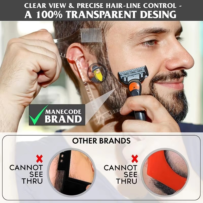 1 قطعة/2 قطع/3 قطع مشط بلاستيك - مراجعة Men'S Grooming Makeup وسعره