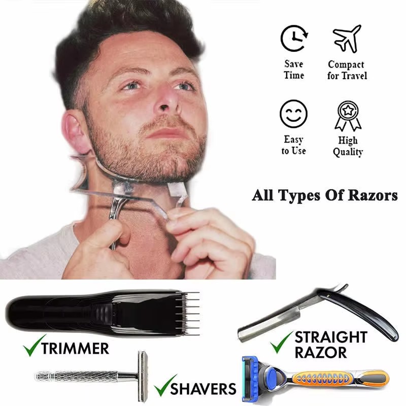 1 قطعة/2 قطع/3 قطع مشط بلاستيك - مراجعة Men'S Grooming Makeup وسعره