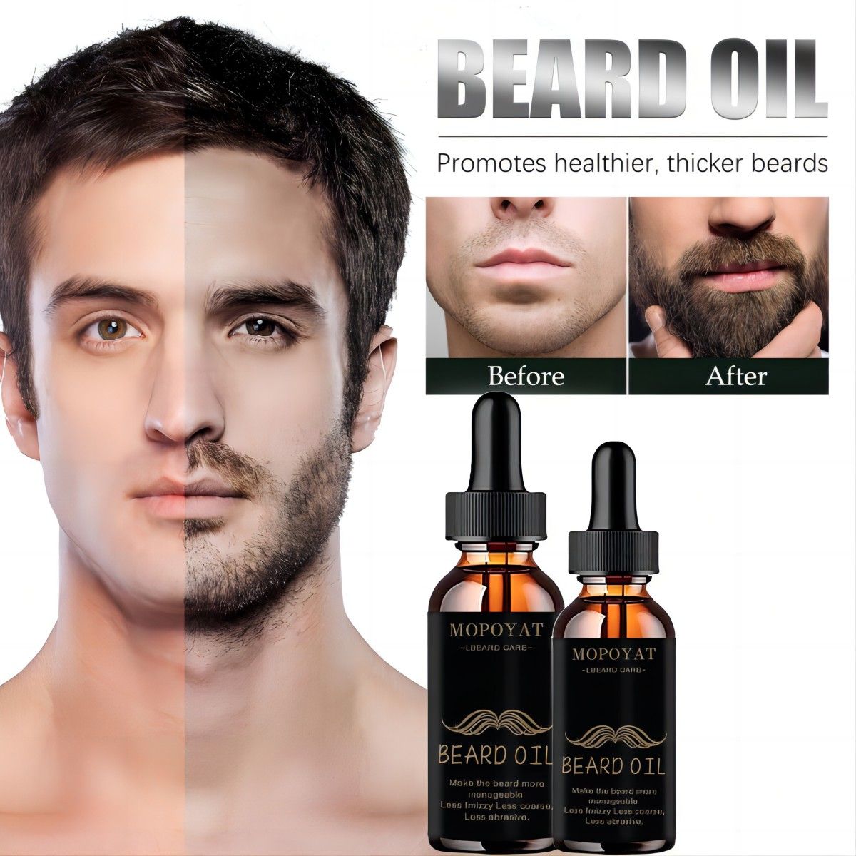 نمو اللحية النفط تنمو اللحية س - مراجعة Mens Grooming Treatment وسعره