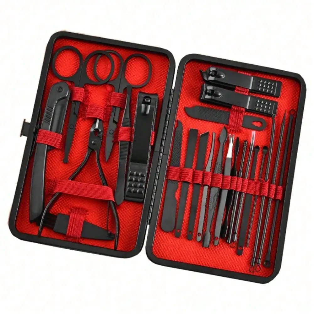 طقم مانيكير وباديكير احترافي 8 - مراجعة Mens Grooming Box وسعره