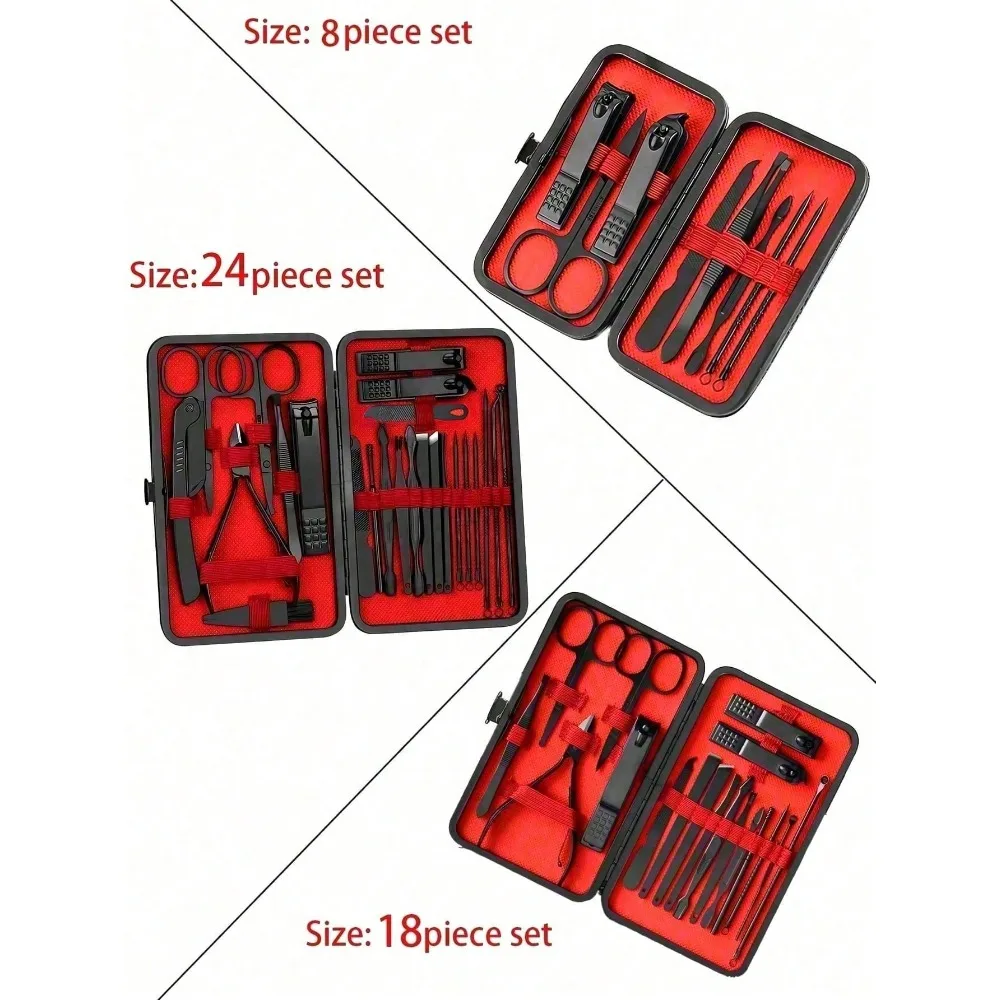 طقم مانيكير وباديكير احترافي 8 - مراجعة Mens Grooming Box وسعره