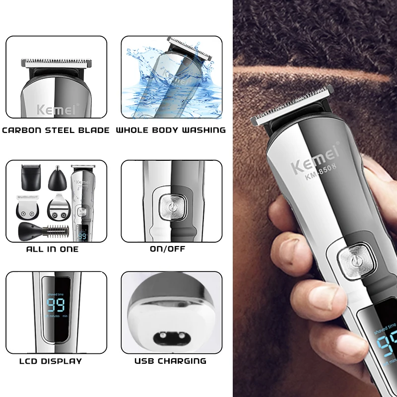 ماكينة حلاقة كهربائية متعددة ا - مراجعة Men'S Grooming Boxes وسعره